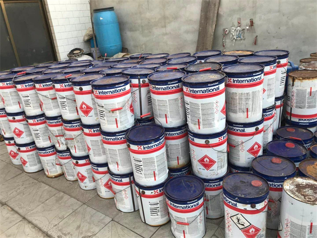 浙江过期油漆涂料回收处理